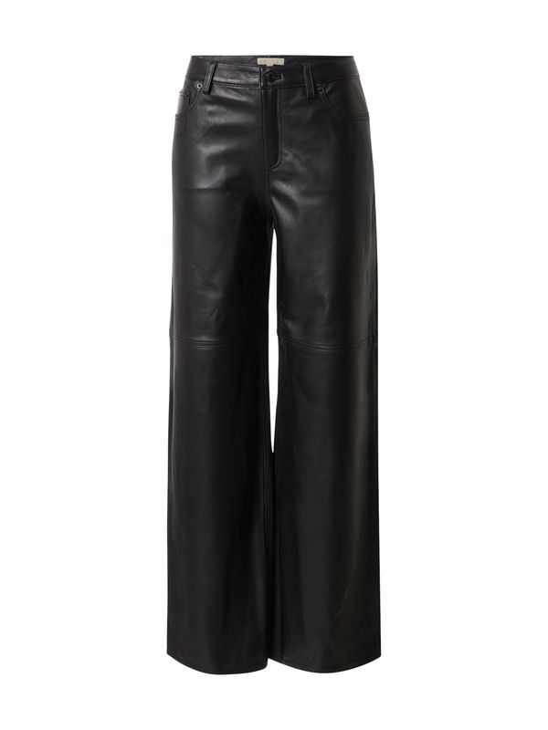 MICHAEL Michael Kors MICHAEL Michael Kors Hlače  črna