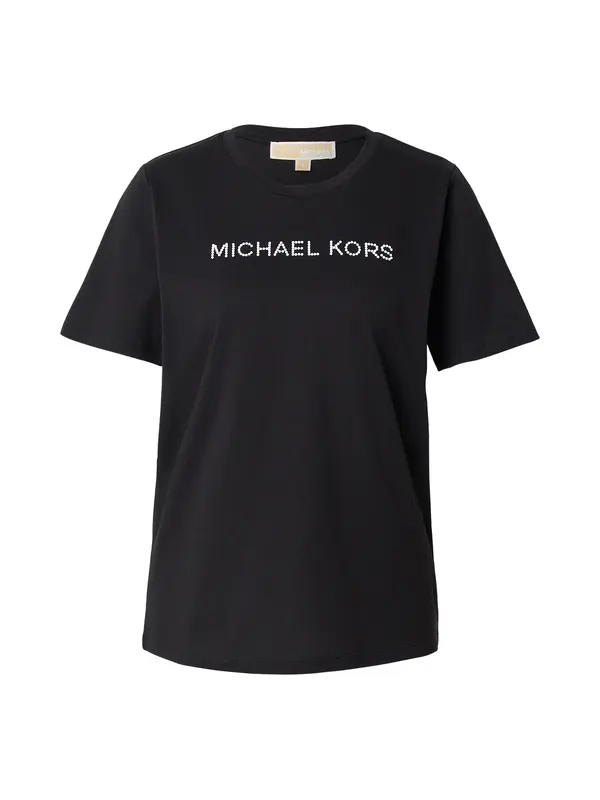 MICHAEL Michael Kors MICHAEL Michael Kors Majica  črna / bela