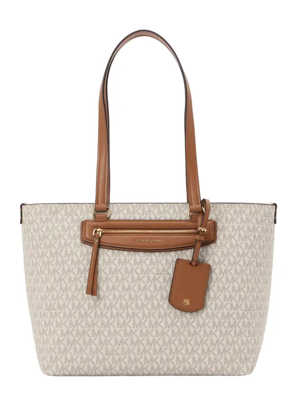 MICHAEL Michael Kors MICHAEL Michael Kors Nakupovalna torba  kremna / kit