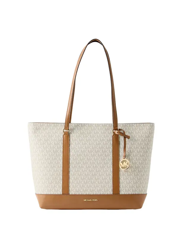 MICHAEL Michael Kors MICHAEL Michael Kors Nakupovalna torba  kremna / umbra