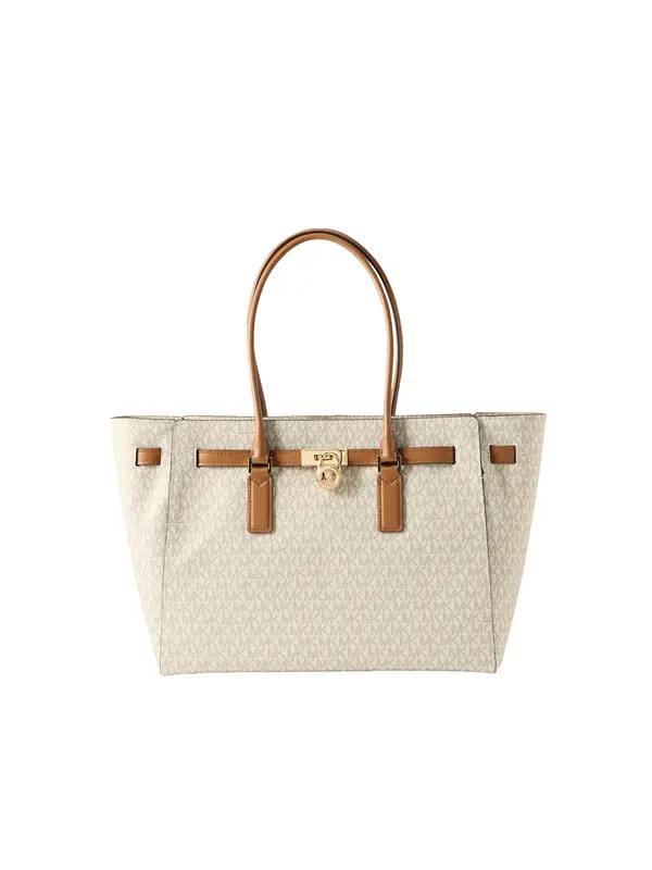 MICHAEL Michael Kors MICHAEL Michael Kors Nakupovalna torba  svetlo bež / rjava
