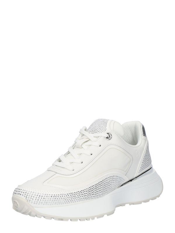 MICHAEL Michael Kors MICHAEL Michael Kors Nizke superge 'ARI TRAINER'  srebrna / transparentna / bela