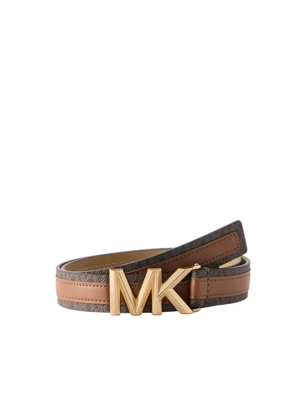 MICHAEL Michael Kors MICHAEL Michael Kors Pas  rjava / temno rjava / zlata