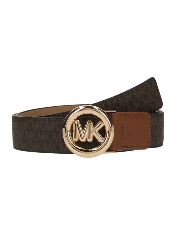 MICHAEL Michael Kors MICHAEL Michael Kors Pas  rjava / temno rjava / zlata