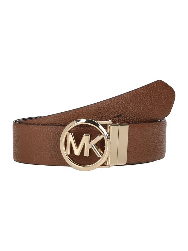 MICHAEL Michael Kors MICHAEL Michael Kors Pas  rjava / zlata / črna