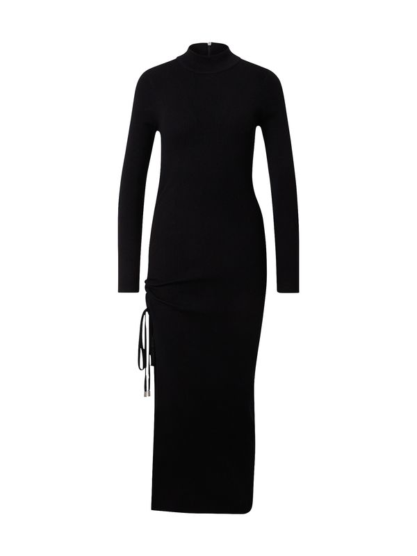 MICHAEL Michael Kors MICHAEL Michael Kors Pletena obleka  črna