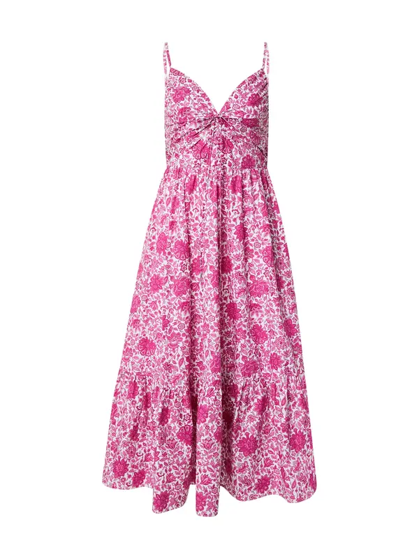 MICHAEL Michael Kors MICHAEL Michael Kors Poletna obleka  roza / temno roza / bela