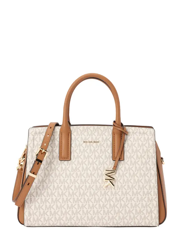 MICHAEL Michael Kors MICHAEL Michael Kors Ročna torbica  bež / rjava / siva
