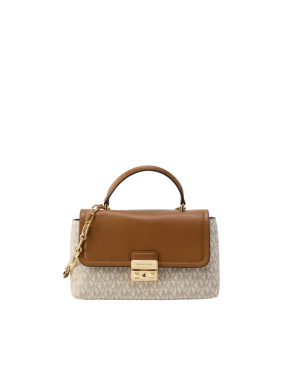 MICHAEL Michael Kors MICHAEL Michael Kors Ročna torbica  svetlo bež / rjava