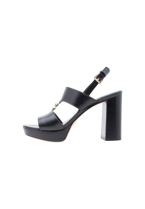 MICHAEL Michael Kors MICHAEL Michael Kors Sandali 'ERIN'  črna