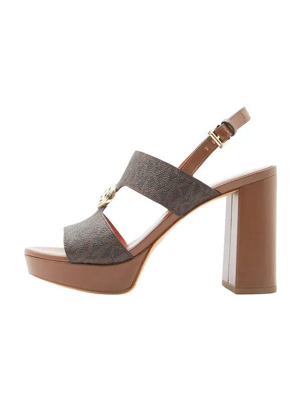 MICHAEL Michael Kors MICHAEL Michael Kors Sandali 'ERIN'  rjava / konjak / mokka