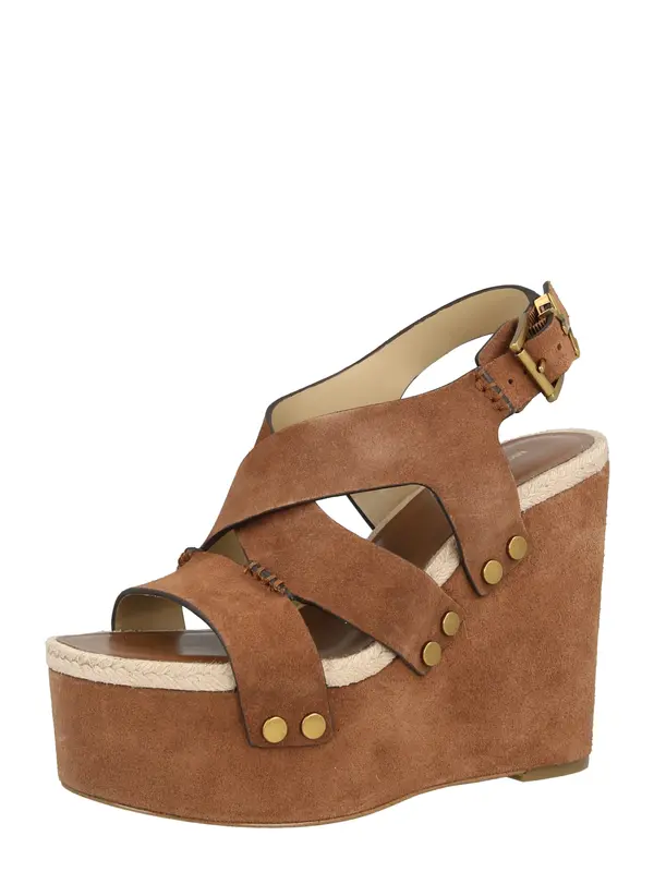 MICHAEL Michael Kors MICHAEL Michael Kors Sandali 'RAVEN'  rjava