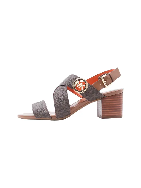 MICHAEL Michael Kors MICHAEL Michael Kors Sandali 'VERA FLEX'  čokolada / temno rjava
