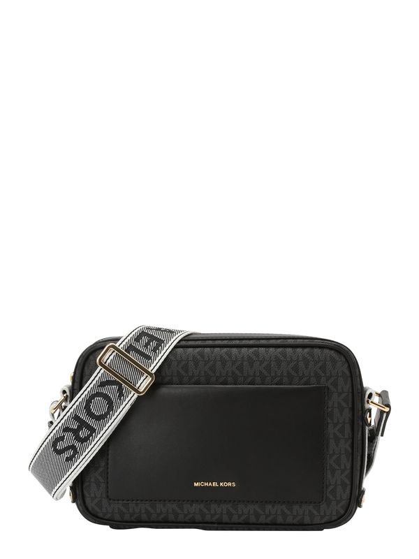 MICHAEL Michael Kors MICHAEL Michael Kors Torba za čez ramo  bazaltno siva / črna