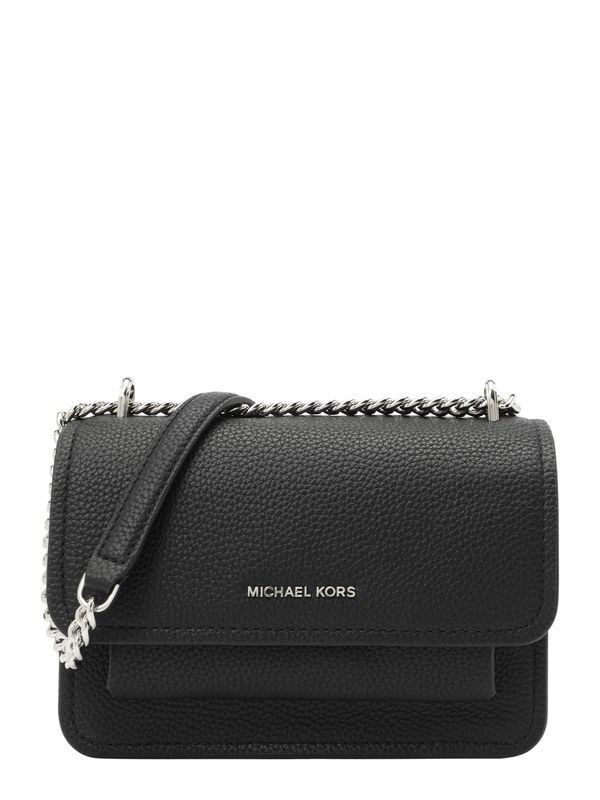 MICHAEL Michael Kors MICHAEL Michael Kors Torba za čez ramo  črna / srebrna