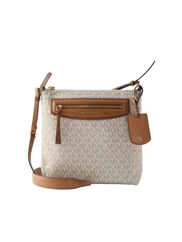 MICHAEL Michael Kors MICHAEL Michael Kors Torba za čez ramo  ecru / karamel