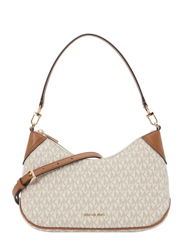 MICHAEL Michael Kors MICHAEL Michael Kors Torba za čez ramo  ecru / konjak