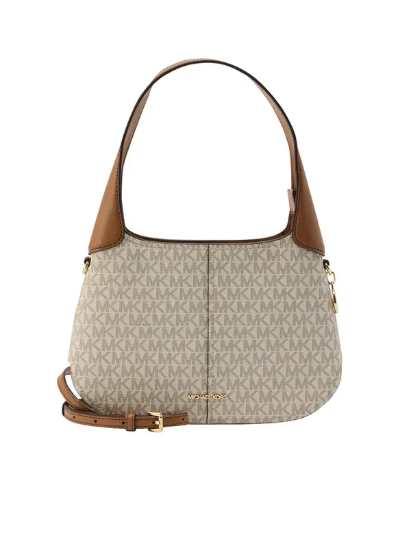 MICHAEL Michael Kors MICHAEL Michael Kors Torba za čez ramo  kremna / rjava / karamel