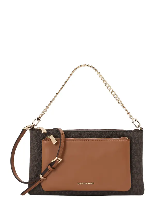 MICHAEL Michael Kors MICHAEL Michael Kors Torba za čez ramo  rjava / karamel / temno rjava