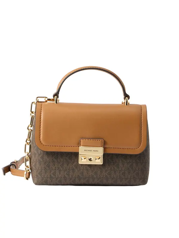 MICHAEL Michael Kors MICHAEL Michael Kors Torba za čez ramo  rjava / konjak / temno rjava