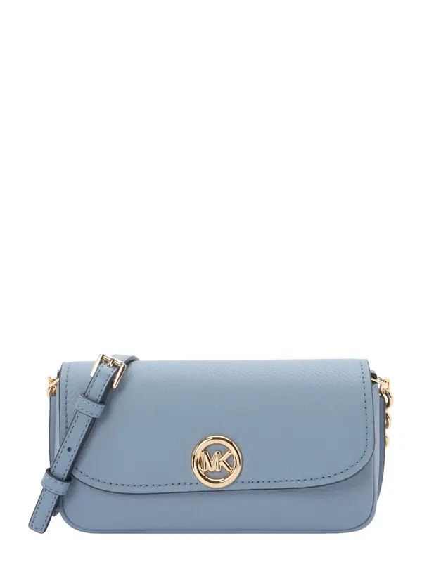 MICHAEL Michael Kors MICHAEL Michael Kors Torba za čez ramo  svetlo modra / zlata