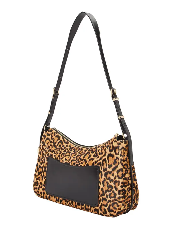 MICHAEL Michael Kors MICHAEL Michael Kors Torba za čez ramo  svetlo rjava / črna
