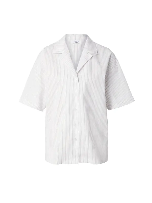 millane millane Bluza  lila / bela