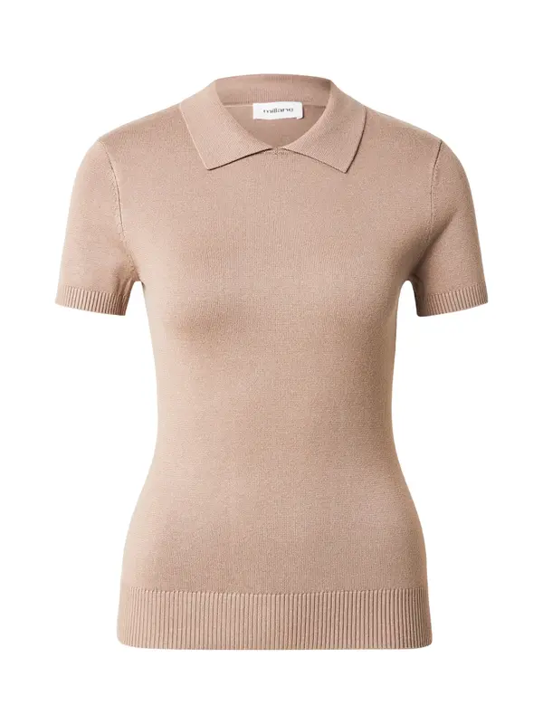 millane millane Majica 'Polo'  rjava
