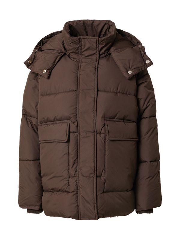 minimum minimum Zimska jakna 'Fiktorline'  temno rjava