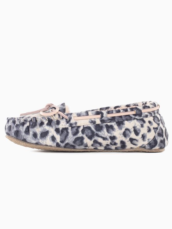 Minnetonka Minnetonka Copat 'Cally'  svetlo siva / svetlo roza / črna / bela