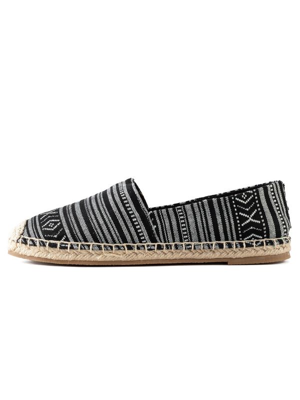 Minnetonka Minnetonka Espadrile  črna / bela