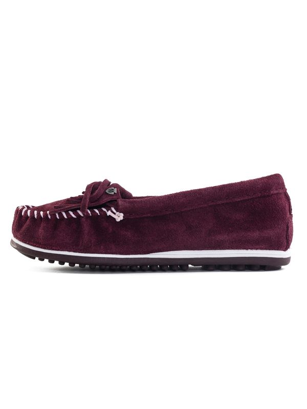 Minnetonka Minnetonka Mokasini 'Kilty plus'  burgund