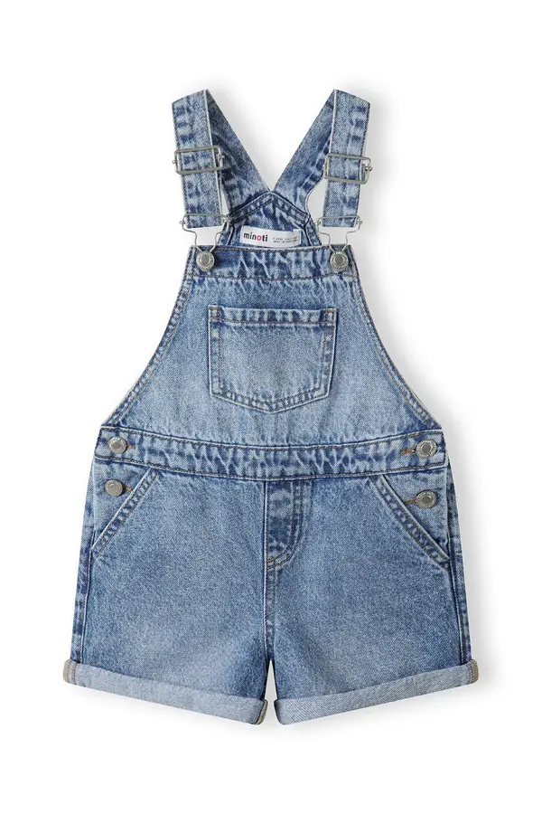 MINOTI MINOTI Hlače z naramnicami  moder denim