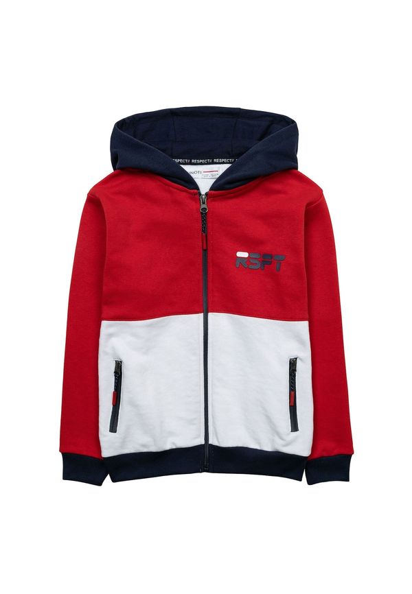 MINOTI MINOTI Jopa na zadrgo  mornarska / rdeča / bela