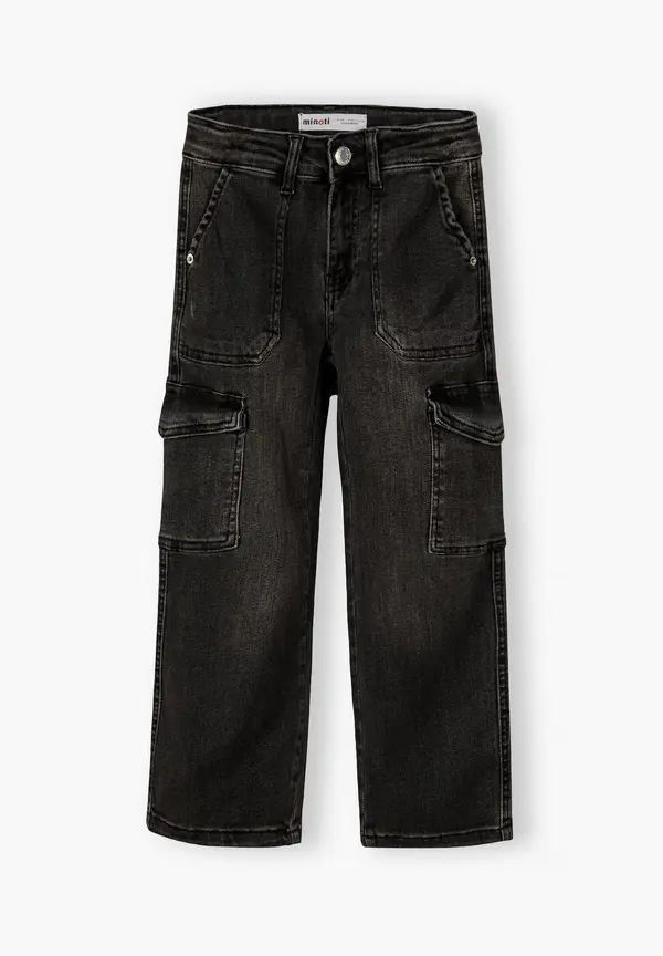 MINOTI MINOTI Kavbojke  črn denim