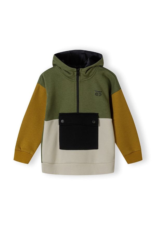 MINOTI MINOTI Majica  bež / rjava / kaki / črna