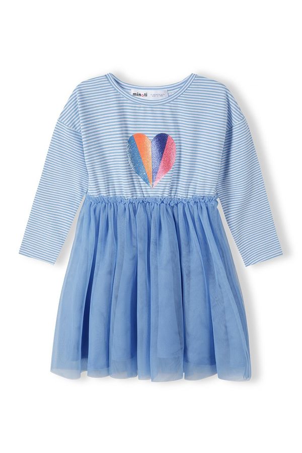 MINOTI MINOTI Obleka  azur / temno modra / lila / oranžna / bela