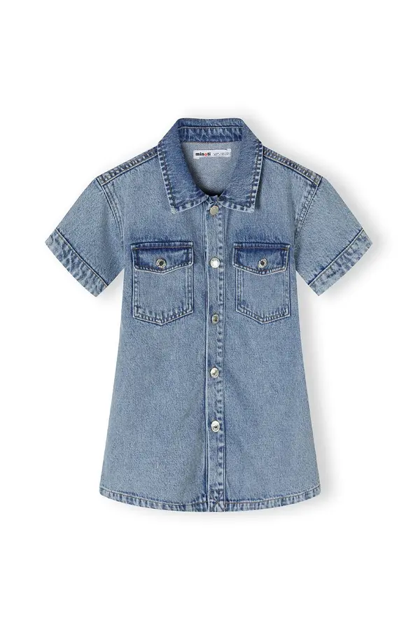 MINOTI MINOTI Obleka  moder denim