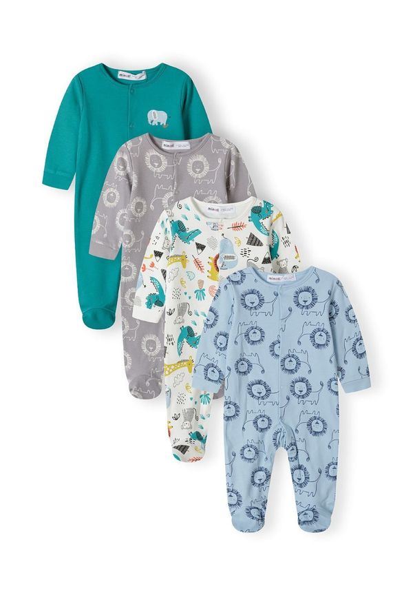 MINOTI MINOTI Pižama  modra / turkizna / petrol / majnica / črna