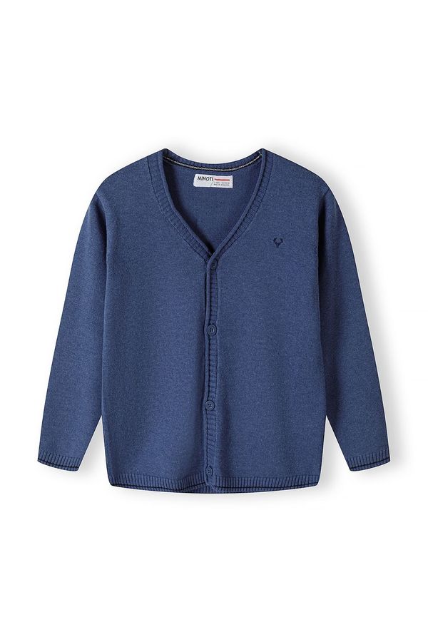 MINOTI MINOTI Pletena jopa  temno modra