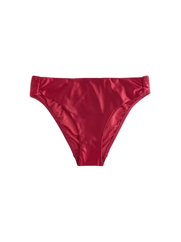 Mint Velvet Mint Velvet Bikini hlačke  temno rdeča