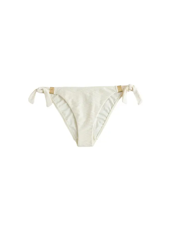 Mint Velvet Mint Velvet Bikini hlačke  volneno bela