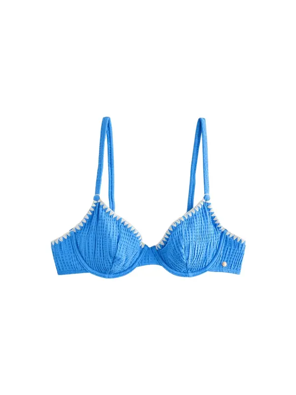 Mint Velvet Mint Velvet Bikini zgornji del  kobalt modra