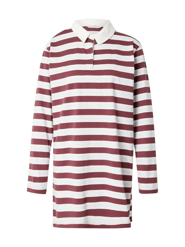 Miss Selfridge Miss Selfridge Obleka  burgund / bela