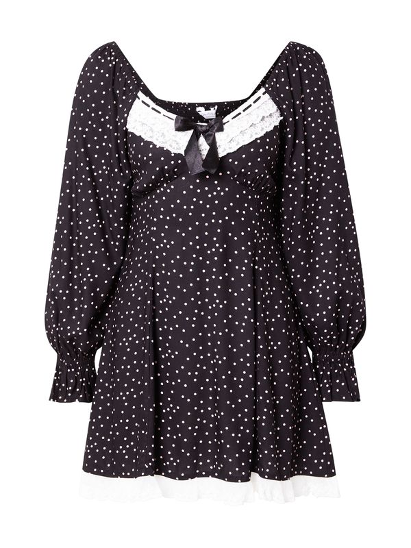 Miss Selfridge Miss Selfridge Obleka  črna / bela