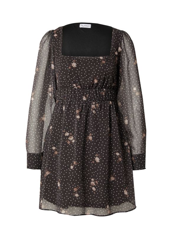 Miss Selfridge Miss Selfridge Obleka  kremna / rjava / črna