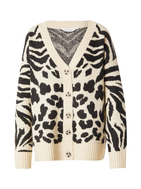 Miss Selfridge Miss Selfridge Pletena jopa  nude / črna