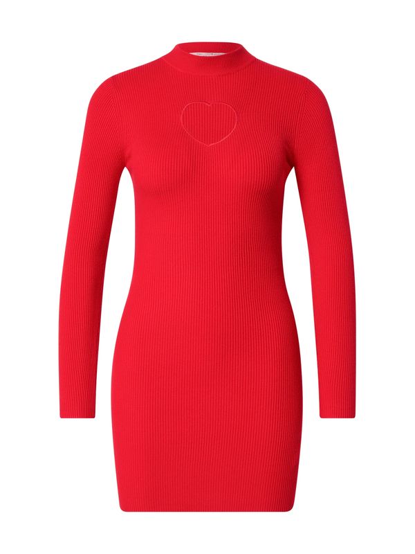 Miss Selfridge Miss Selfridge Pletena obleka  rdeča