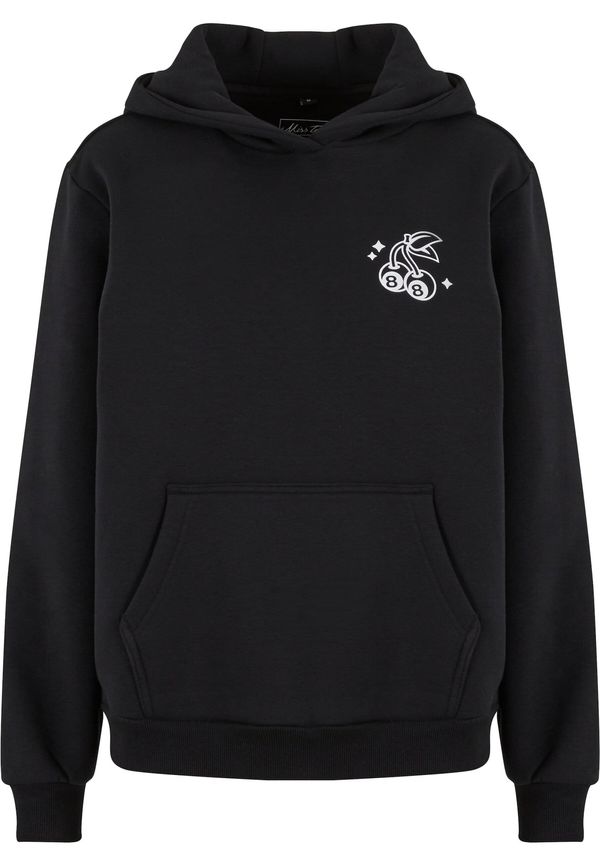 Miss Tee Miss Tee Majica 'Lucky Cherry'  črna / bela