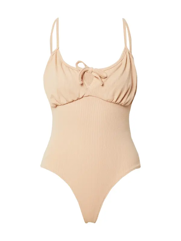 Missguided Missguided Bodi majica  pesek